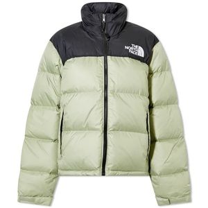 The North Face 1996 Retro Nuptse Jacket Green Tea Size medium